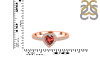 Garnet & White Topaz Ring GAR-RR-423.