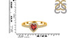 Garnet & White Topaz Ring GAR-RR-423.