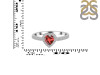 Garnet & White Topaz Ring GAR-RR-423.