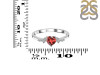 Garnet & White Topaz Ring GAR-RR-424.