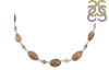 Golden Rutile Necklace-NSL GDR-12-3
