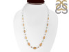 Golden Rutile Necklace-NSL GDR-12-3