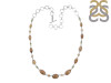 Golden Rutile Necklace-NSL GDR-12-3