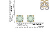 Green Amethyst Stud Earring GRA-RDE-1353.