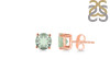 Green Amethyst Stud Earring GRA-RDE-1353.