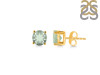 Green Amethyst Stud Earring GRA-RDE-1353.