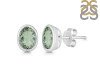 Green Amethyst Stud Earring GRA-RDE-1370.