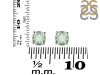 Green Amethyst Stud Earring GRA-RDE-1435.