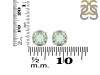 Green Amethyst Stud Earring GRA-RDE-1437.