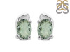 Green Amethyst Stud Earring GRA-RDE-28.