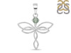 Green Amethyst Holy Cross Pendant GRA-RDN-160-A.