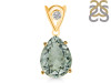 Green Amethyst Pendant GRA-RDP-481-V-LOOP.