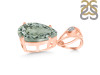 Green Amethyst Pendant GRA-RDP-481-V-LOOP.