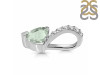 Green Amethyst & White Topaz Pendant GRA-RDP-540.