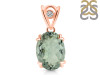 Green Amethyst Pendant GRA-RDP-745-V-LOOP.