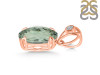 Green Amethyst Pendant GRA-RDP-745-V-LOOP.