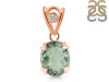Green Amethyst Pendant GRA-RDP-749-V-LOOP.