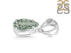 Green Amethyst Pendant GRA-RDP-752-V-LOOP.