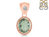 Green Amethyst Pendant GRA-RDP-755-V-LOOP.