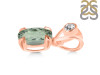 Green Amethyst Pendant GRA-RDP-762-V-LOOP.
