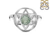 Green Amethyst Pentacle Ring GRA-RDR-2137.
