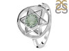 Green Amethyst Pentacle Ring GRA-RDR-2137.