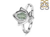 Green Amethyst Lotus Ring GRA-RDR-2157.