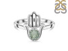 Green Amethyst Hamsa Hand Ring GRA-RDR-2163.