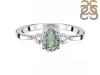 Green Amethyst & White Topaz Ring GRA-RDR-2213.