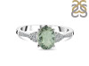 Green Amethyst & White Topaz Ring GRA-RDR-2219.