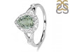 Green Amethyst & White Topaz Ring GRA-RDR-2243.