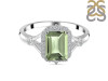 Green Amethyst & White Topaz Ring GRA-RDR-2252.
