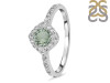 Green Amethyst & White Topaz Ring GRA-RDR-2260.