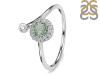 Green Amethyst & White Topaz Ring GRA-RDR-2261.