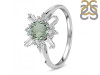 Green Amethyst & White Topaz Ring GRA-RDR-2264.