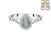 Green Amethyst & White Topaz Ring GRA-RDR-2271.