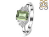 Green Amethyst & White Topaz Ring GRA-RDR-2272.