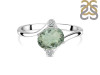 Green Amethyst & White Topaz Ring GRA-RDR-3264.