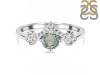 Green Amethyst & White Topaz Ring GRA-RDR-2296.