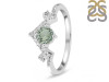 Green Amethyst & White Topaz Ring GRA-RDR-2296.