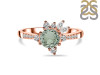 Green Amethyst & White Topaz Ring GRA-RDR-2406.