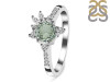 Green Amethyst & White Topaz Ring GRA-RDR-2406.