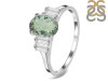 Green Amethyst & White Topaz Ring GRA-RDR-2861.