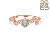 Green Amethyst & White Topaz Ring GRA-RDR-2981.