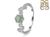 Green Amethyst & White Topaz Ring GRA-RDR-2981.