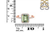 Green Amethyst & White Topaz Ring GRA-RDR-3071.