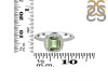 Green Amethyst & White Topaz Ring GRA-RDR-3119.