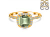 Green Amethyst & White Topaz Ring GRA-RDR-3119.