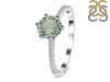 Green Amethyst & White Topaz Ring GRA-RDR-3140.