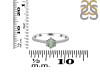 Green Amethyst & White Topaz Ring GRA-RDR-3143.